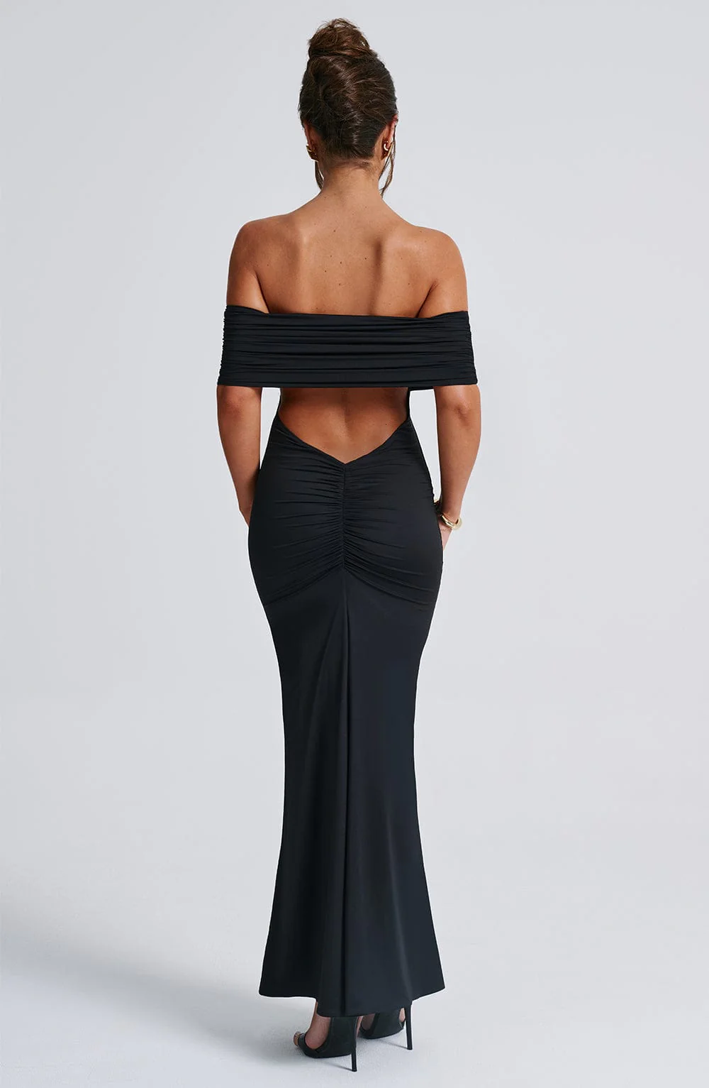 Bloom ™ |  Kellyn – Verfijnde Bardot Maxi-jurk - Image 8